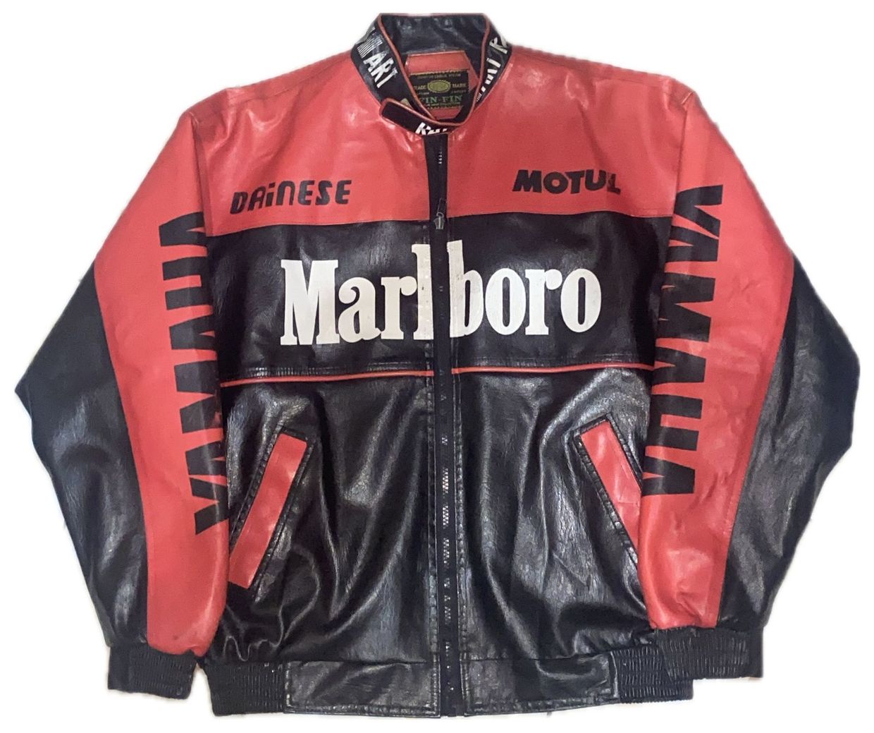 Jaket Retro Yamaha Jacket Marlboro Yamaha Jacket Marlboro Leather