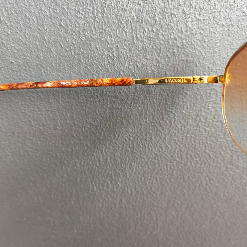 Kacamata Vintage Aviator Lacoste, foto 6