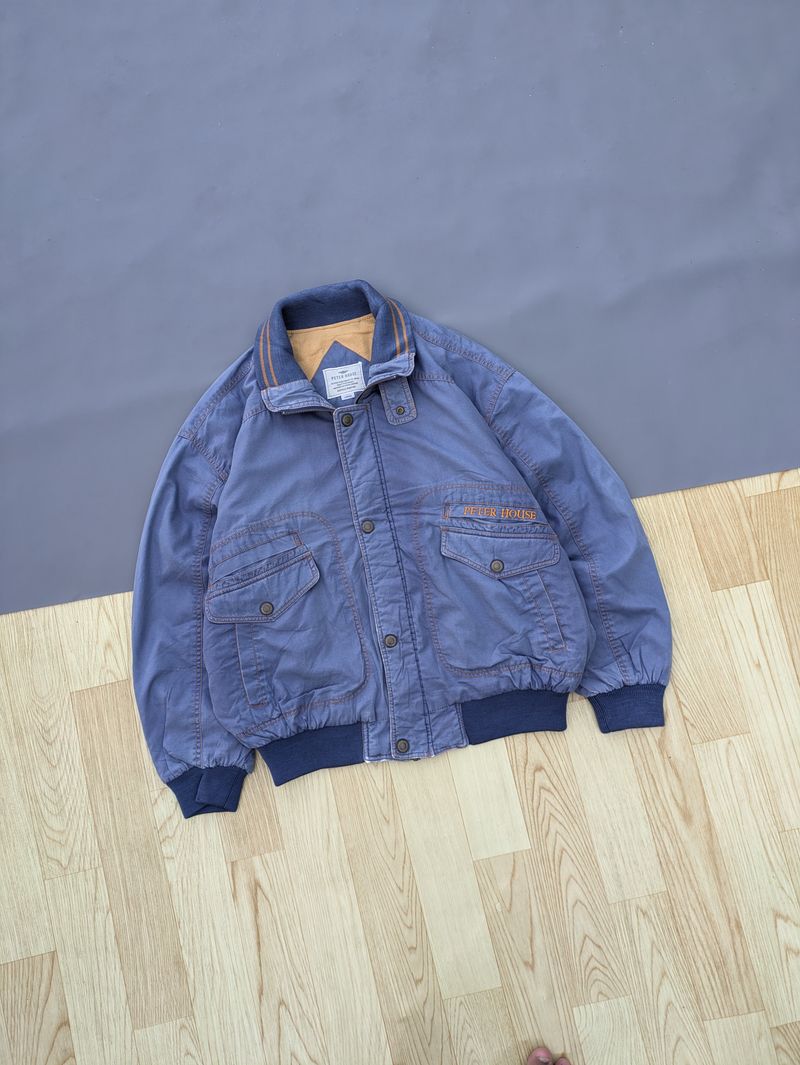 FLIGHT JACKET VINTAGE PETER HOUSE JAPAN, foto 2