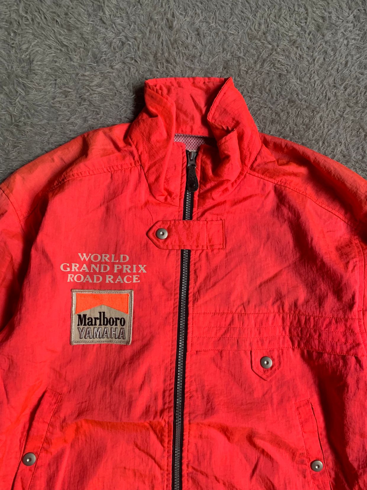 Marlboro Vintage Parka Pria red, foto 2