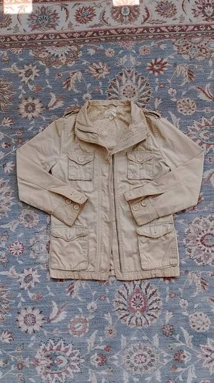Cream Vintage Women Jacket & Coat