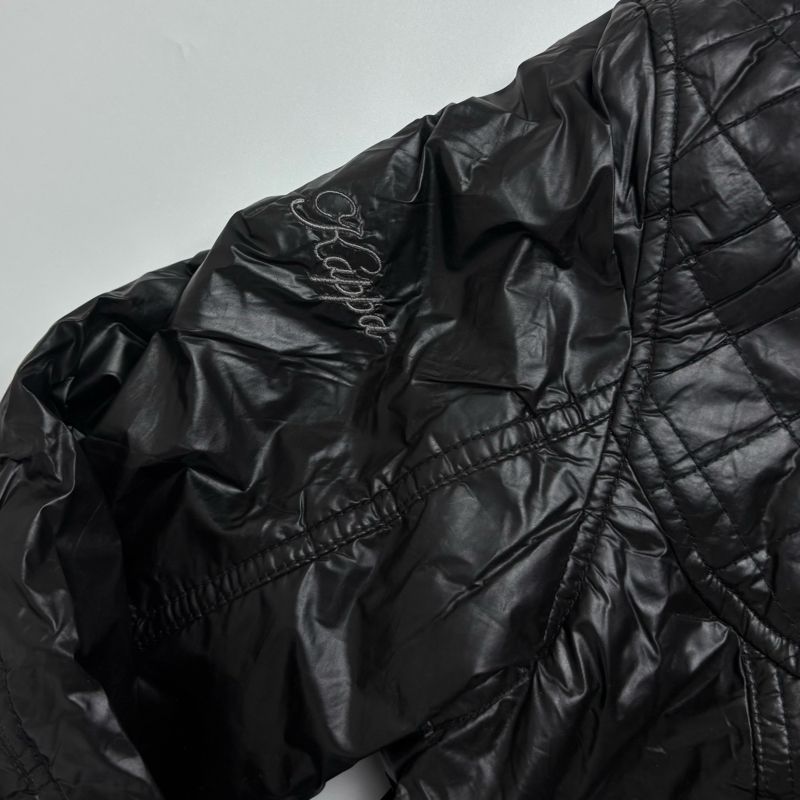 Kappa Black Puffer Jacket High Neck, foto 3