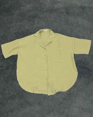 Sage Green Oversize Shirt