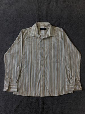 The Executive Cream Stripe Shirt