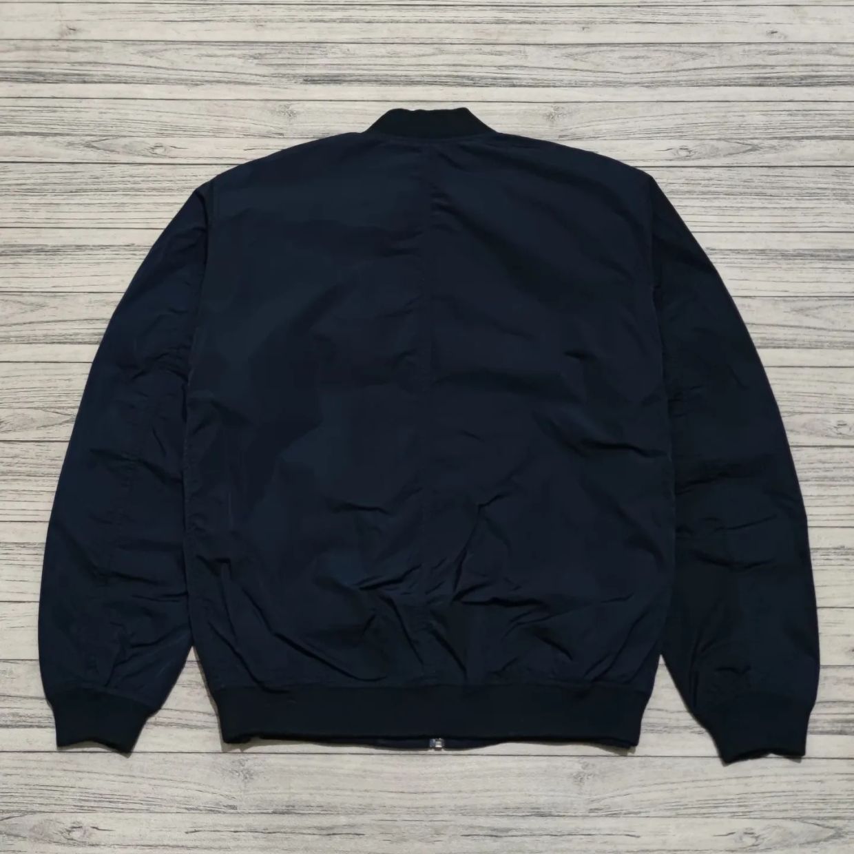 Casual Bomber jacket Pria navy, foto 5