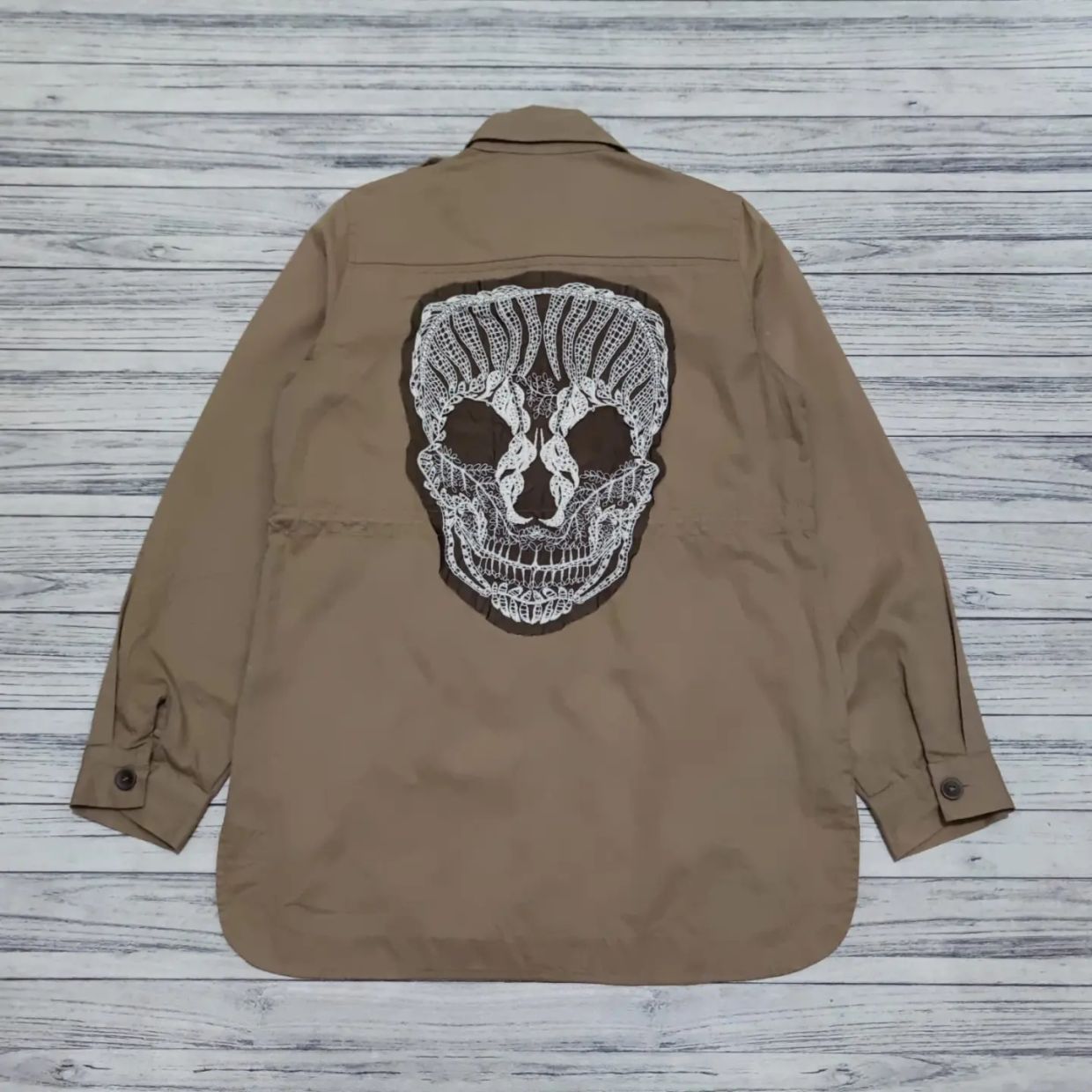 Casual Windbreaker Pria tan, foto 4