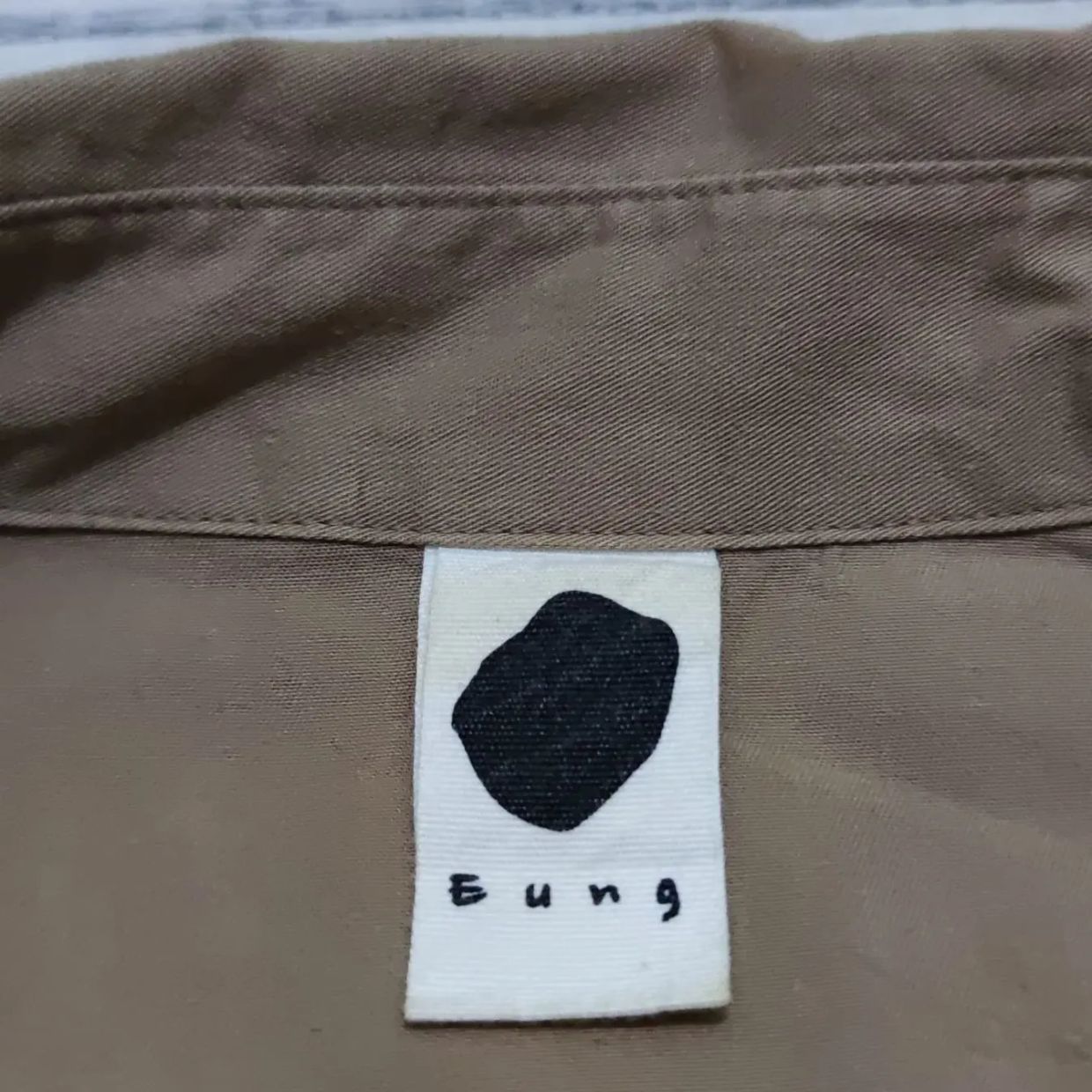 Casual Windbreaker Pria tan, foto 3