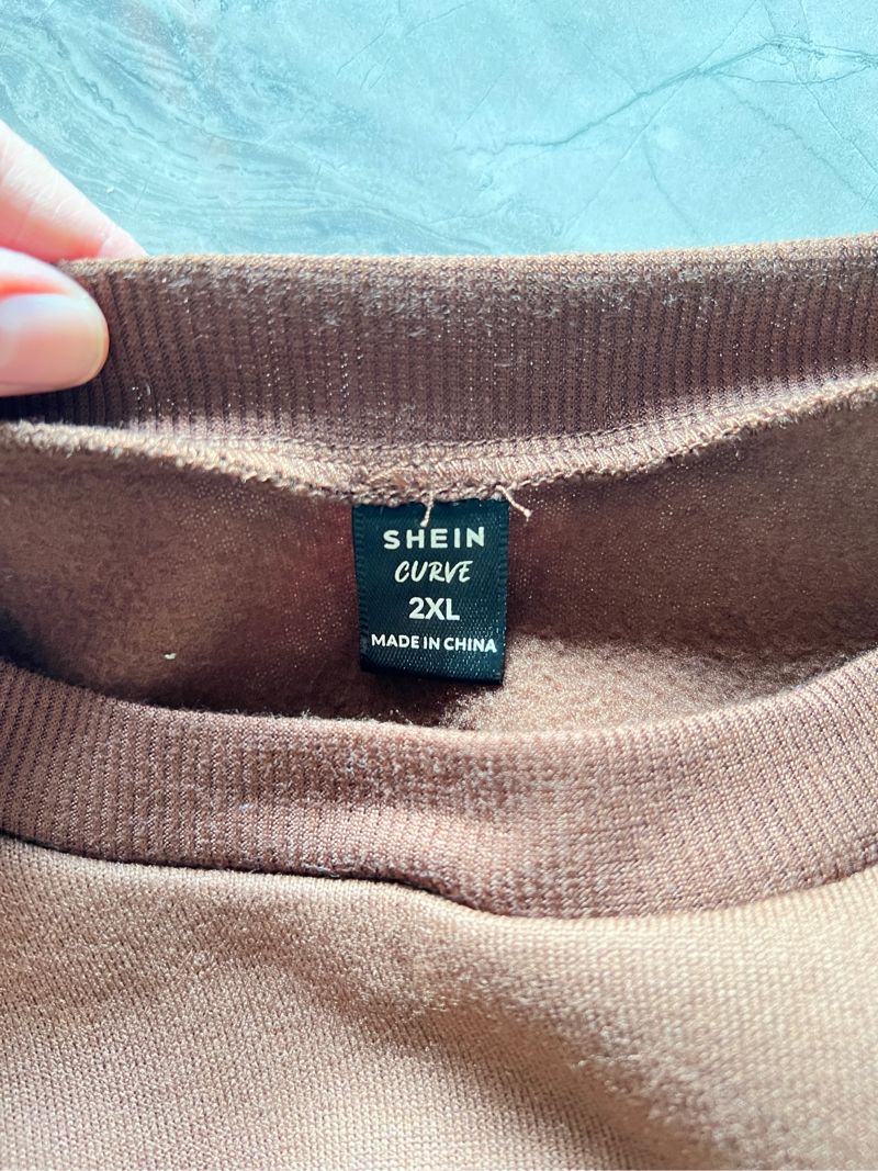 SHEIN Sweatshirts Brown, foto 2