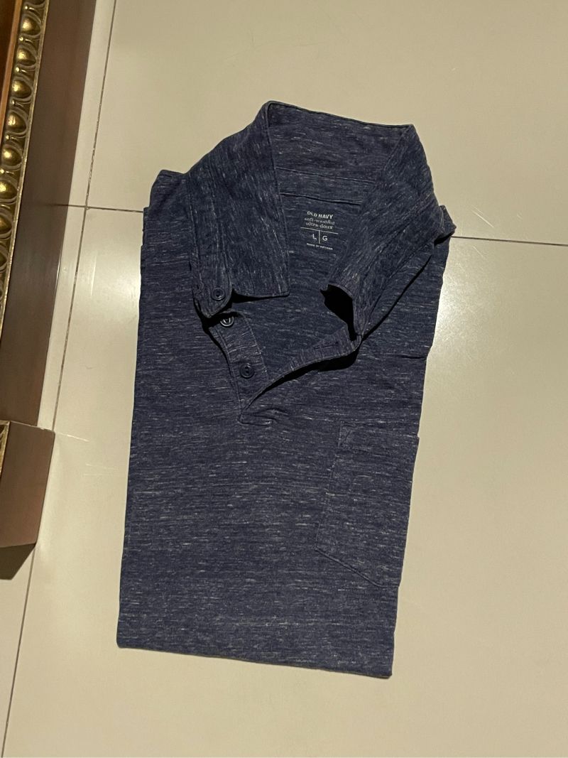 Old Navy Polo Top in Navy, foto 5