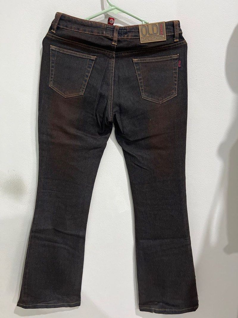 Old School Jeans (Dark Brown) Size M, foto 2