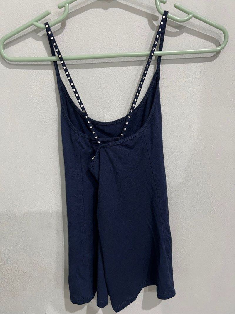 Blue Navy Tank Top Size M, foto 4