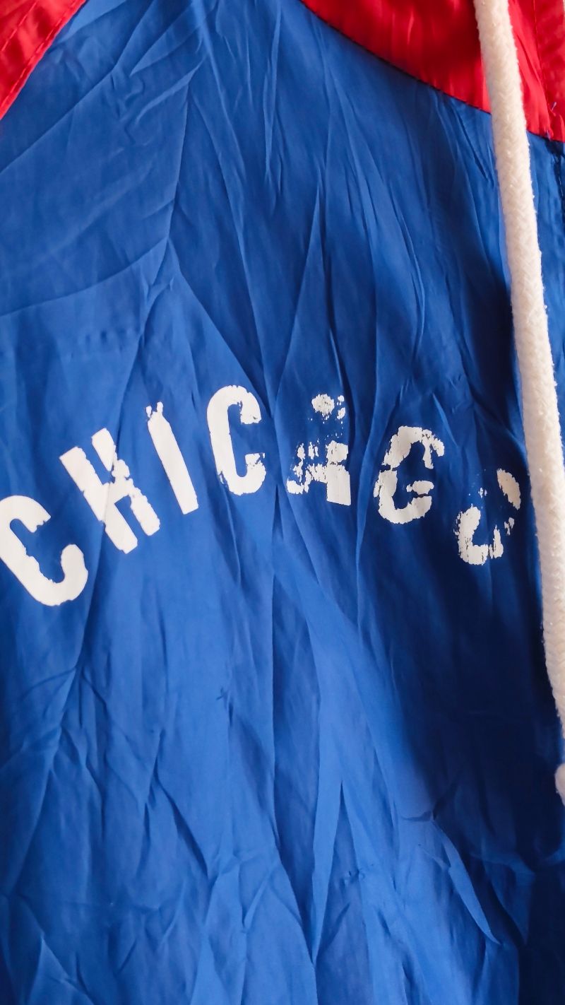 Vintage Track Hooded Jacket Cubs Mitchell&Ness MLB, foto 6