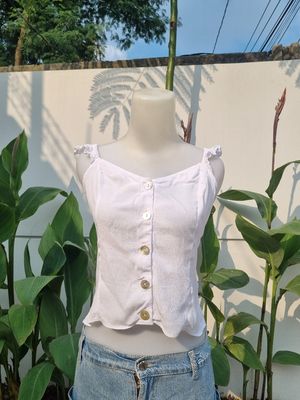 H&M tank top ruffle