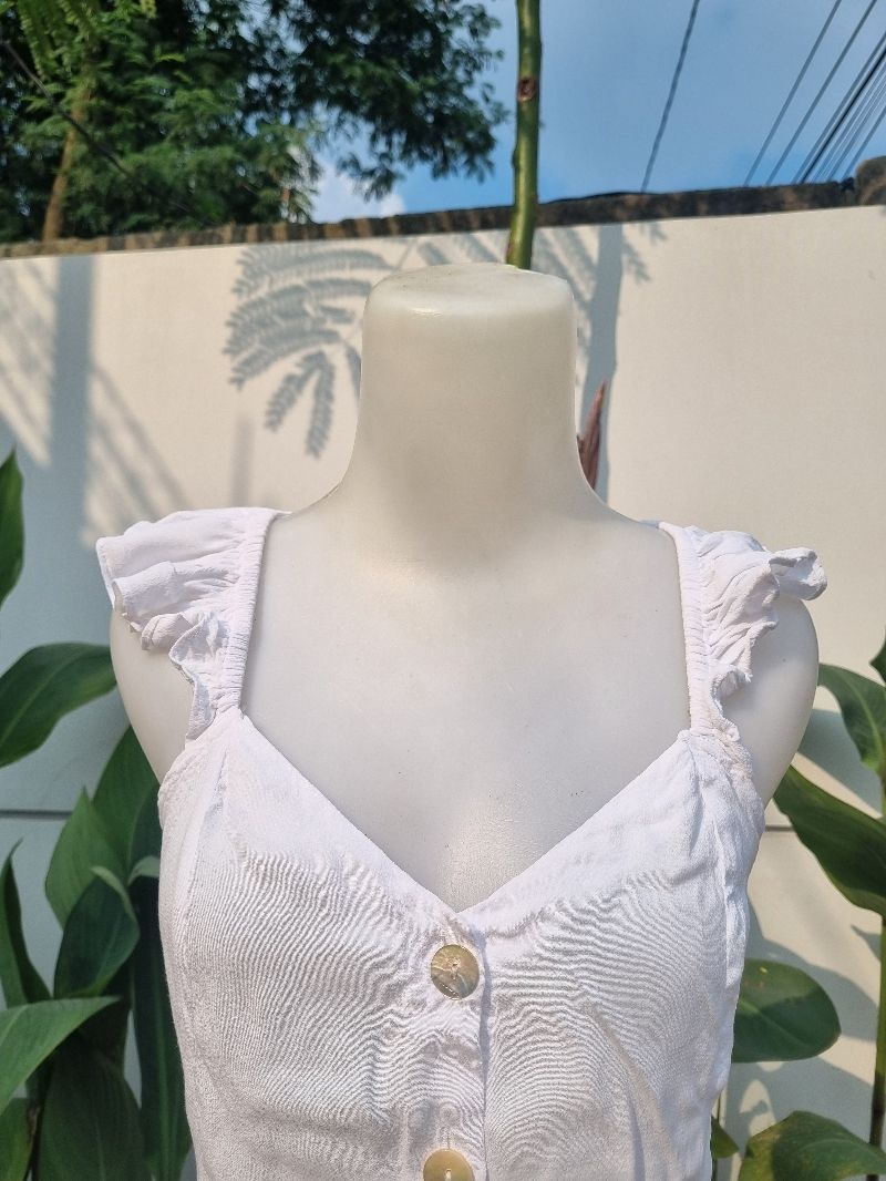 H&M tank top ruffle, foto 2