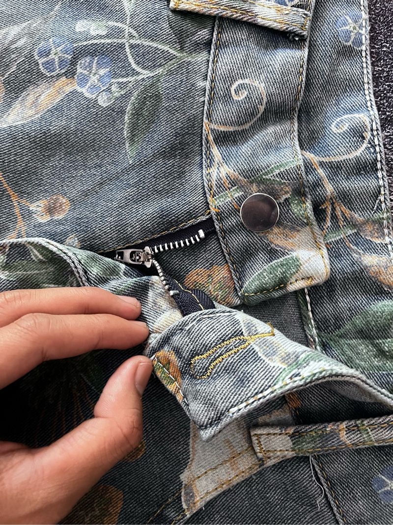 Baggy jeans flower, foto 6