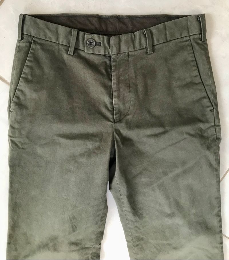 celana slimfit uniqlo, foto 2