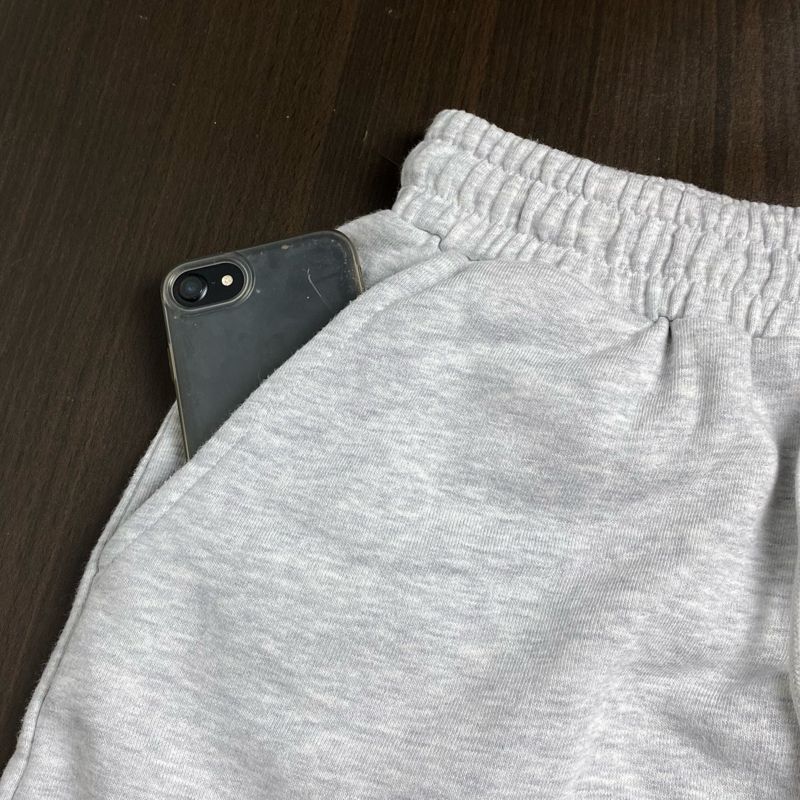 GIORDANO WAVES SWEAT PANTS ( GRAY ), foto 4