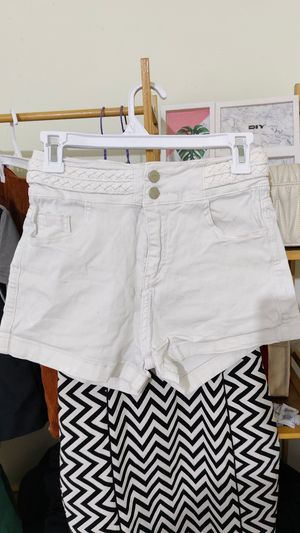 celana jeans putih hw kepang