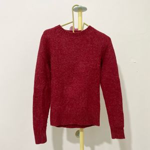 Uniqlo Red Sweater