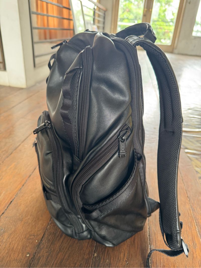 TUMI leather Search ORI Backpack tas pria navigation, foto 5
