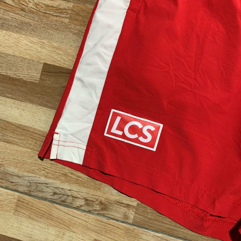 Lee Cook Sportif Red Nylon Short, foto 3