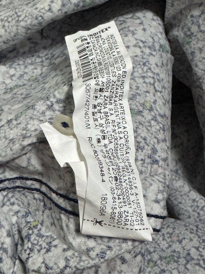 ZARA CASUAL SHIRT M SECOND THRIFT, foto 3
