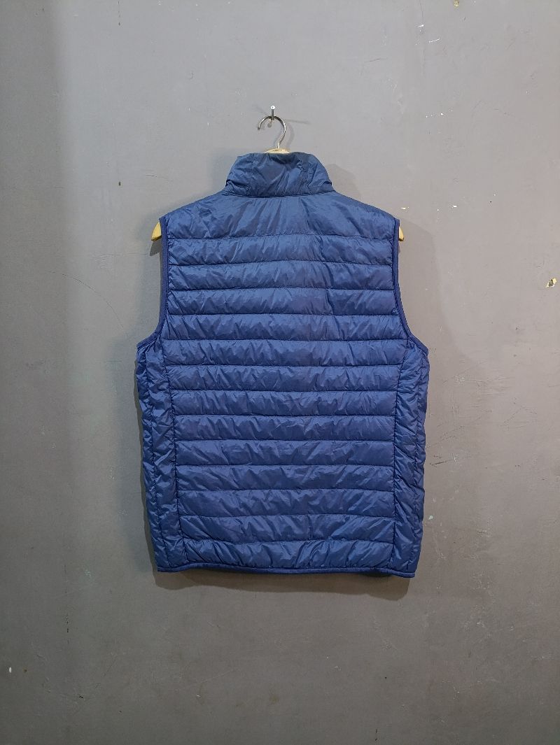 Rompi Uniqlo Ultralight Down Blue Vest, foto 3