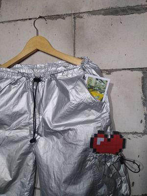 ✮⋆˙ Silver Foil Pants ✮⋆˙