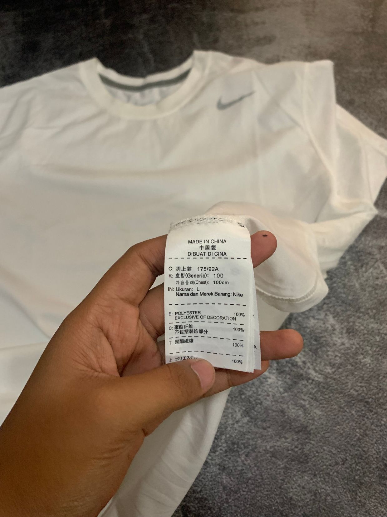 Nike Sportswear Jersey Pria white, foto 6