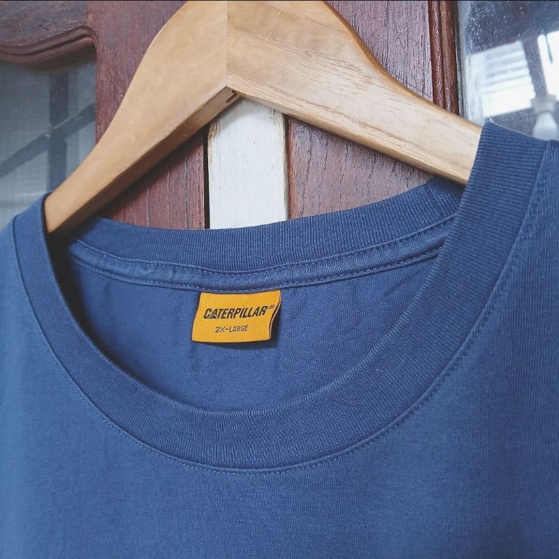 Kaos Caterpillar Sablon Karet, foto 3