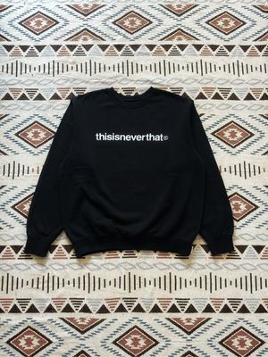 THISISNEVERTHAT T-Logo Crewneck - Black