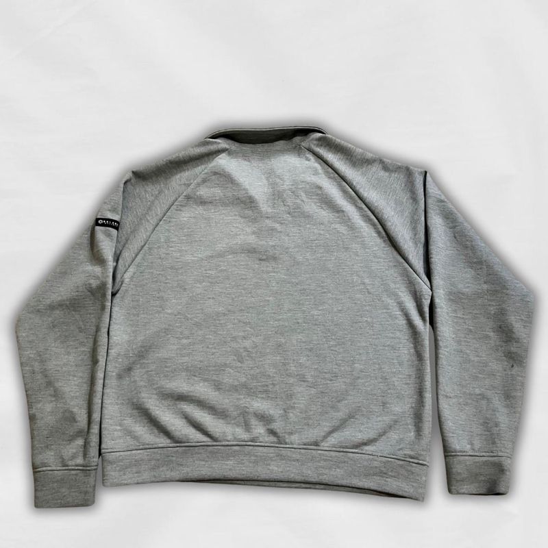 Halfzip Abu-abu, foto 3