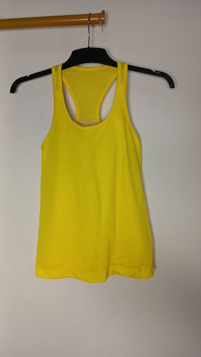 Singlet sport lesmills yellow, foto 2