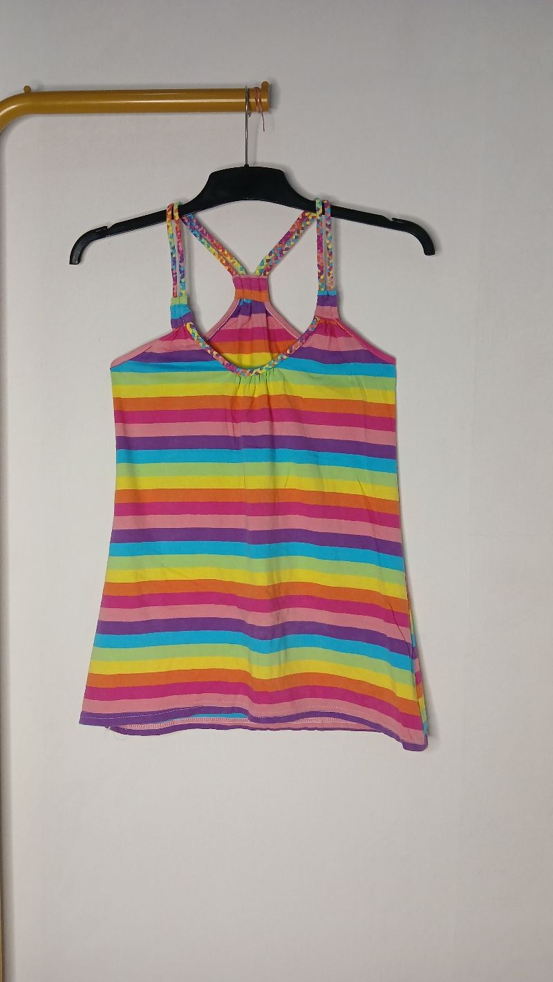 Singlet rainbow tali kepang, foto 2