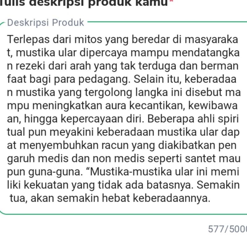 mustika sisik ular gua blamban, foto 3
