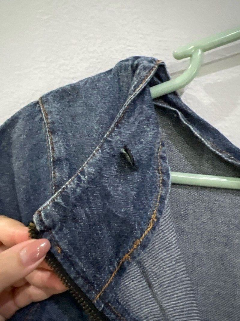 Blue Denim Dress Size M, foto 6