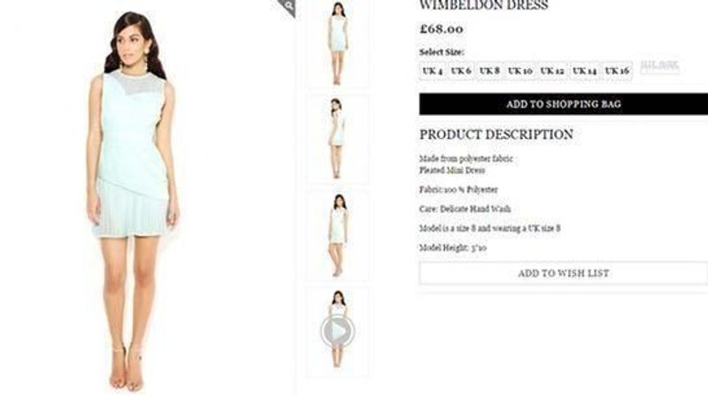 VLabel London Wimbeldon Dress Size XL, foto 2