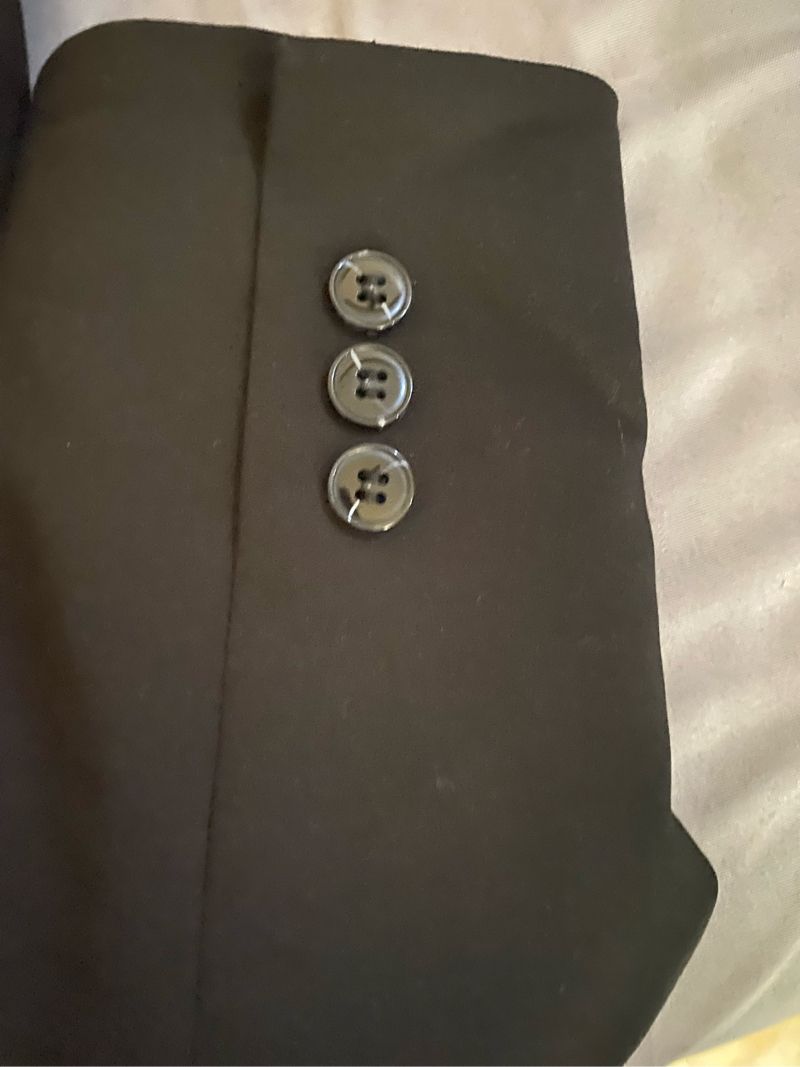 Blazer H&M original warna hitam, foto 4