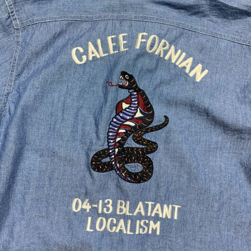 CALEE Official SS13 Blatant Localism Policy Embroidered Cham, foto 4