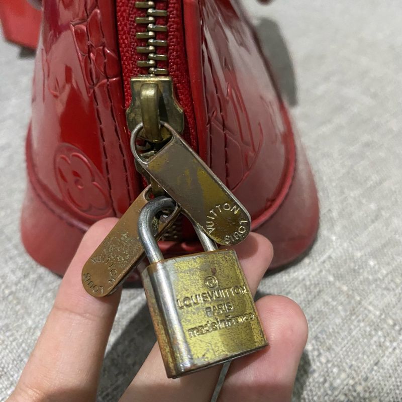 LV RED ALMA BAG, foto 3