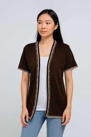 Cardigan Rajut Open Front