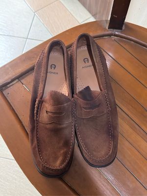 Aigner pantofel loafers separu kerja pria