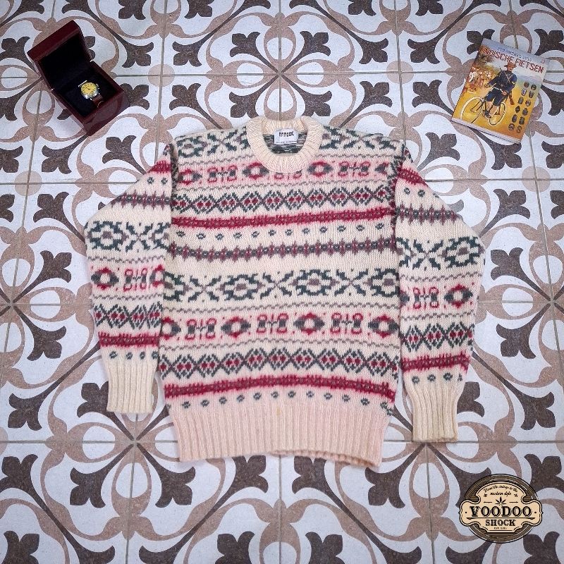 VOODOO - 493 - Vintage Classic Graphic Fairisle Pattern Knit, foto 2