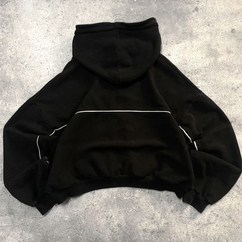 Hoodie boxy reflektif, foto 3