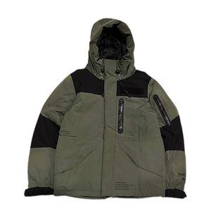 Schott NYC Military Heavyweight Down Hooded Mountain Jacket