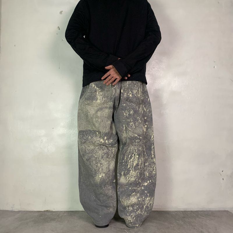 y2k baggy jeans mtf flower, foto 4