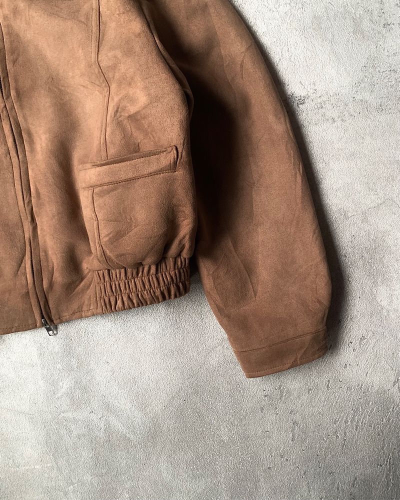 SUEDE BLOUSON JACKET BY MAYBEE BROWN, foto 8