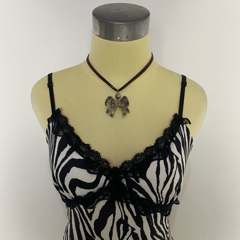 Tanktop Lace Cami Animal Print, foto 2