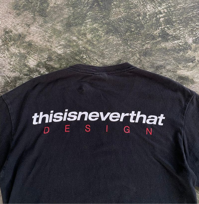 Thisisneverthat Design Black Tees, foto 3