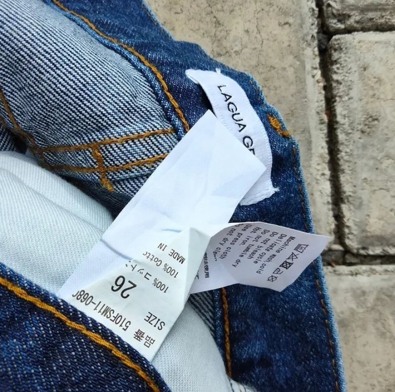 LAGUA GEM LONG PANTS DENIM, foto 6